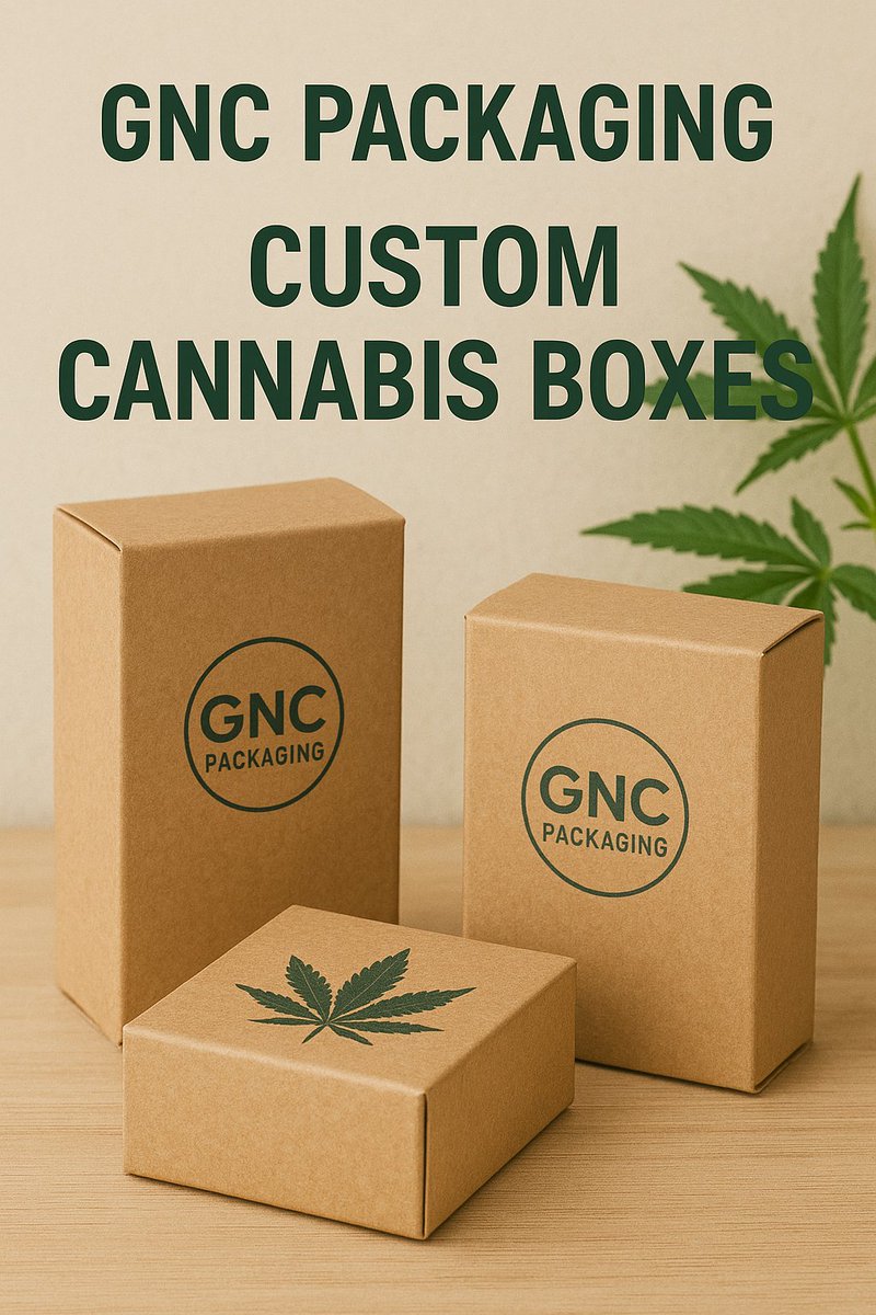 WilliamJon94709's tweet image. gncpackaging.com/cannabis-boxes/
At GNC Packaging, we craft Custom Cannabis Boxes that are eco-friendly, durable, and designed to leave a lasting impression. 
#GNCPackaging #CustomCannabisBoxes #SustainablePackaging #USAshopping