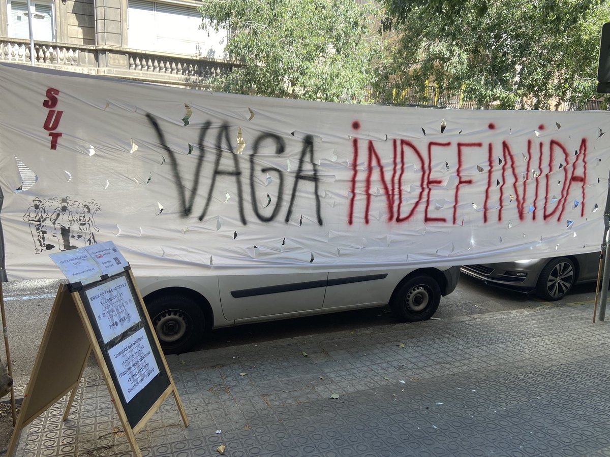 <a href="/coplefc/">COPLEFC</a> Les plantilles subcontractades del Museu de l’Art Prohibit portem 95 dies en vaga reclamant condicions laborals bàsiques però importants.

El MAP s’omple la boca d’anticensura però acomiada els Treballadors que reclamen i reprimeix el dret de vaga.

sindicatosut.org/index.php/luch…