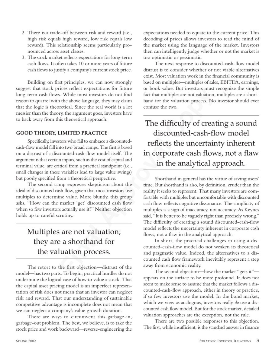 thebigideas_'s tweet image. Valuation: An Epistemological View

By Michael Mauboussin