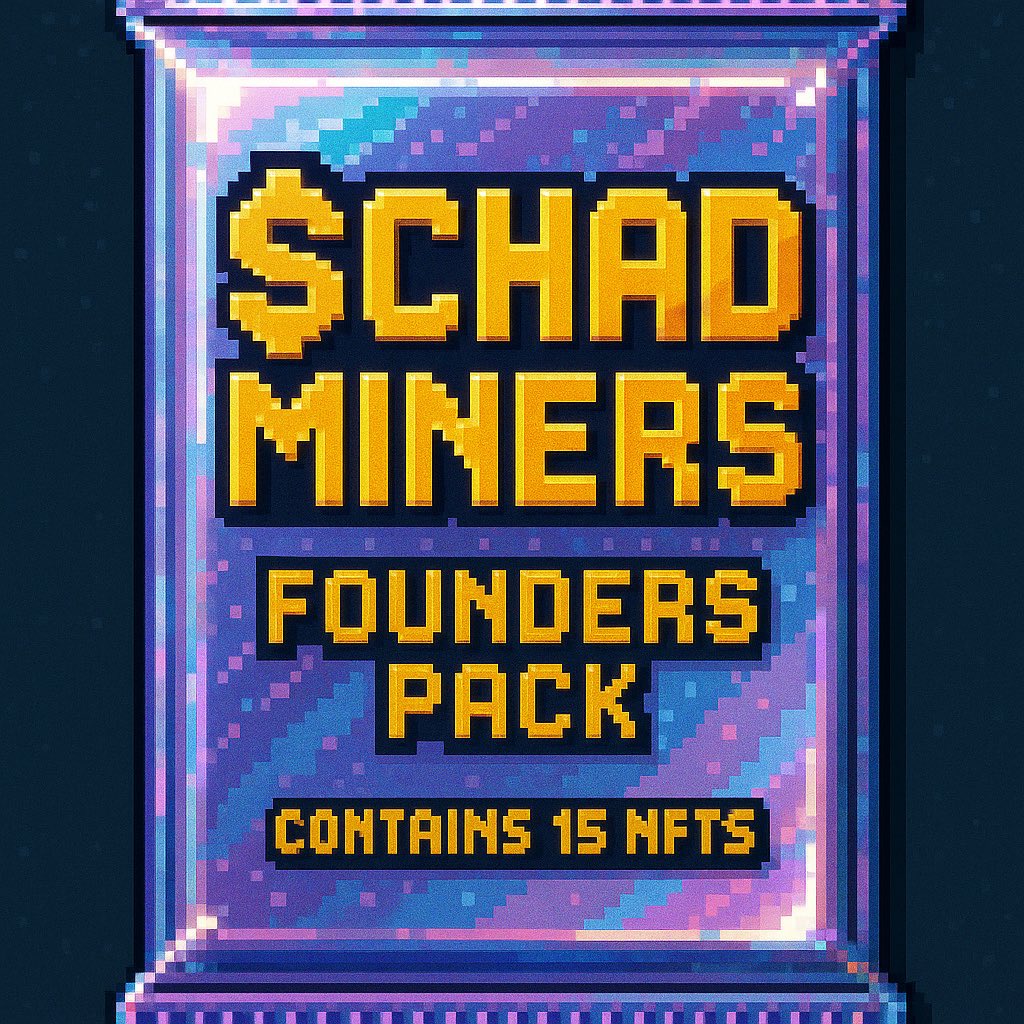 SLAPCHAD (@slapchadlabs) on Twitter photo ๐จ FOUNDERS PACK GIVEAWAY ๐จ
Weโre dropping a CHAD MINERS Founders Pack to 1 lucky winner! ๐๐ฅ
To enter:
โ
Follow <a href="/slapchadlabs/">SLAPCHAD</a>
๐ RT this post
๐ฅ Tag 3 friends
๐ฌ Comment your WAX wallet
๐ฅ Our new flagship game CHAD MINERS drops JUNE 1st โ donโt miss your shot at greatness. ๐จ FOUNDERS PACK GIVEAWAY ๐จ
Weโre dropping a CHAD MINERS Founders Pack to 1 lucky winner! ๐๐ฅ
To enter:
โ
Follow <a href="/slapchadlabs/">SLAPCHAD</a>
๐ RT this post
๐ฅ Tag 3 friends
๐ฌ Comment your WAX wallet
๐ฅ Our new flagship game CHAD MINERS drops JUNE 1st โ donโt miss your shot at greatness.
