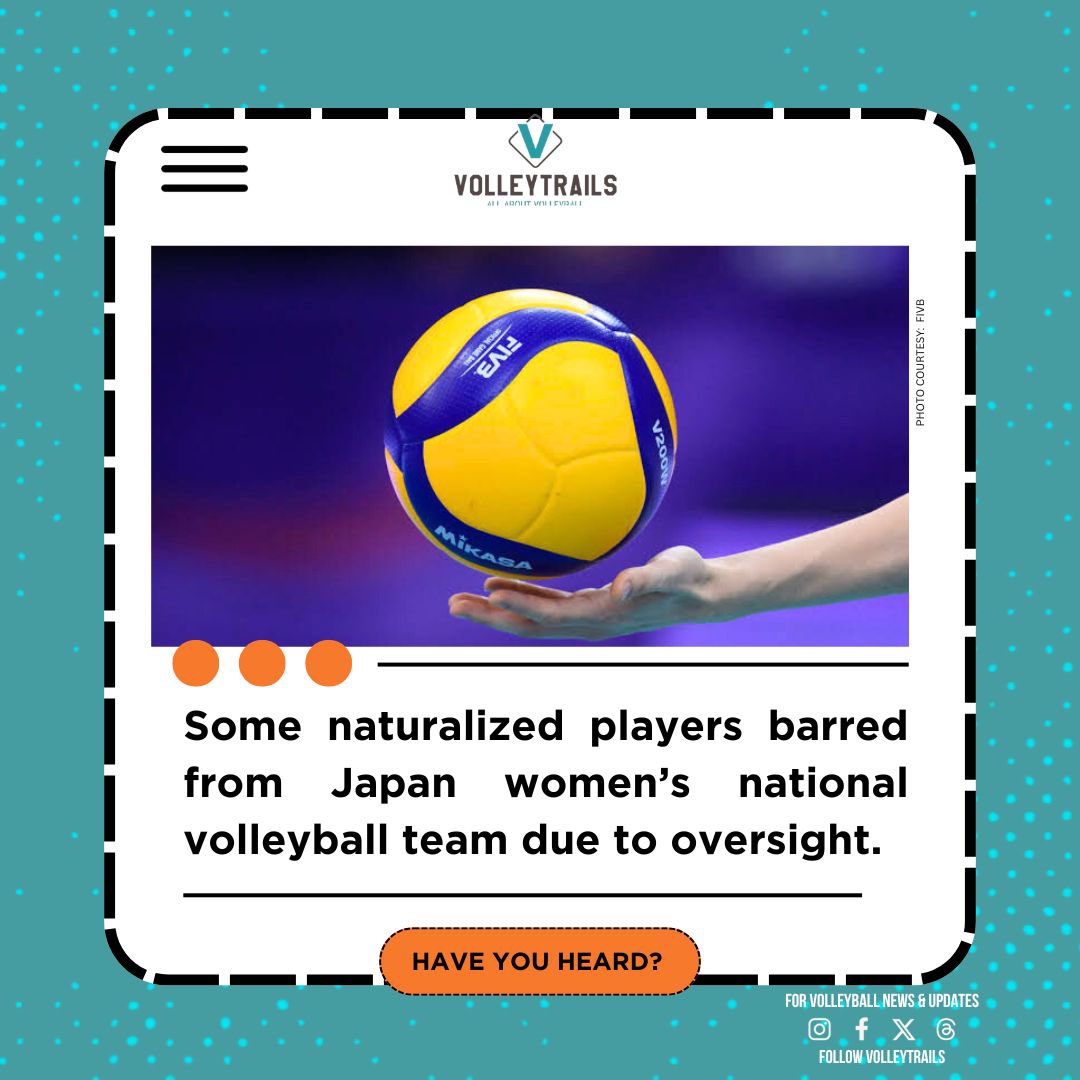 volleytrails's tweet photo. According to multiple sources, some naturalized players are unable to register for the Japan women’s national volleyball team. Previously, players who had been naturalized could join their new country’s national team after two years. However, the International Volleyball Federation (FIVB) has changed its rules: players who represented a senior national team in their Federation of Origin (FoO) can no longer represent another country’s national team.

If players were in the process of naturalization or had similar extenuating circumstances, they likely could have been exempted from this new rule. However, according to sources, a representative from the Japan Volleyball Association (JVA) may have overlooked the grace period and failed to take the necessary procedural steps.

The JVA reportedly formed a third-party committee, but has neither announced it publicly nor released any findings.

Source: https://t.co/eM7NTdMaaU

#volleyball #バレーボール