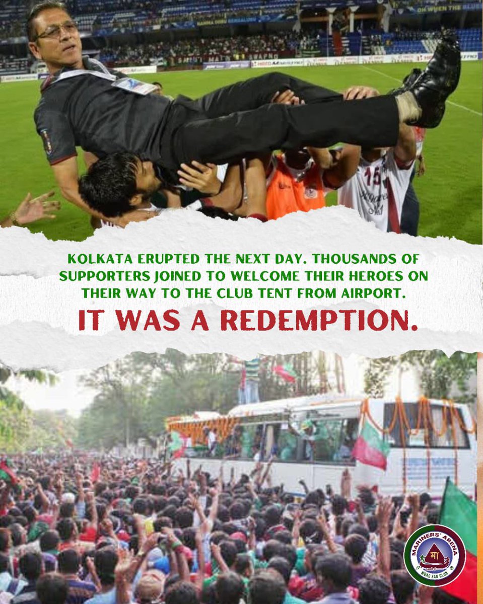 Ten years of 31st May 2015 – the day we emerged from darkness into light.
A day when dreams once denied the right to fly were finally given wings.
A day of unbridled freedom and the joy of fulfillment.
From Sony’s corner to Bello’s header – the cursed Kanteerava turned into a