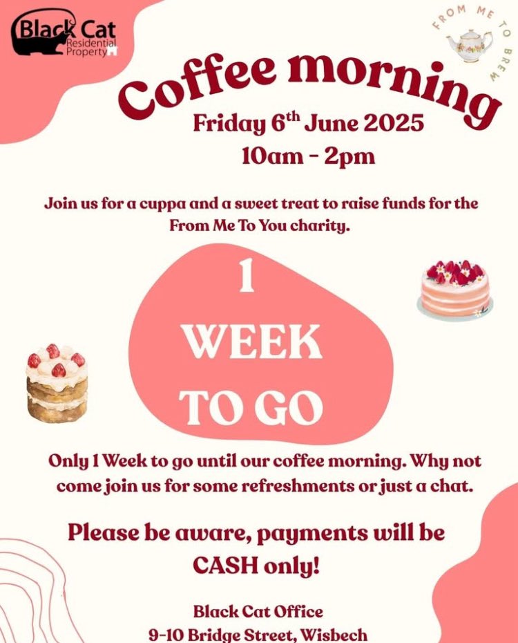 FromMeToYou (@frommetoyou01) on Twitter photo Join us for a From Me to Brew cuppa and take next Friday 6th June in Wisbech:Peterborough area.
Thank you to our Community Ambassador Rodelle for organising 🫖🍰
And if you’d like to organise your own, find out more here
frommetoyouletters.co.uk/from-me-to-brew
#FMTYLetters <a href="/Liz_Kentish/">Liz Kentish 💌</a> Join us for a From Me to Brew cuppa and take next Friday 6th June in Wisbech:Peterborough area.
Thank you to our Community Ambassador Rodelle for organising 🫖🍰
And if you’d like to organise your own, find out more here
frommetoyouletters.co.uk/from-me-to-brew
#FMTYLetters <a href="/Liz_Kentish/">Liz Kentish 💌</a>