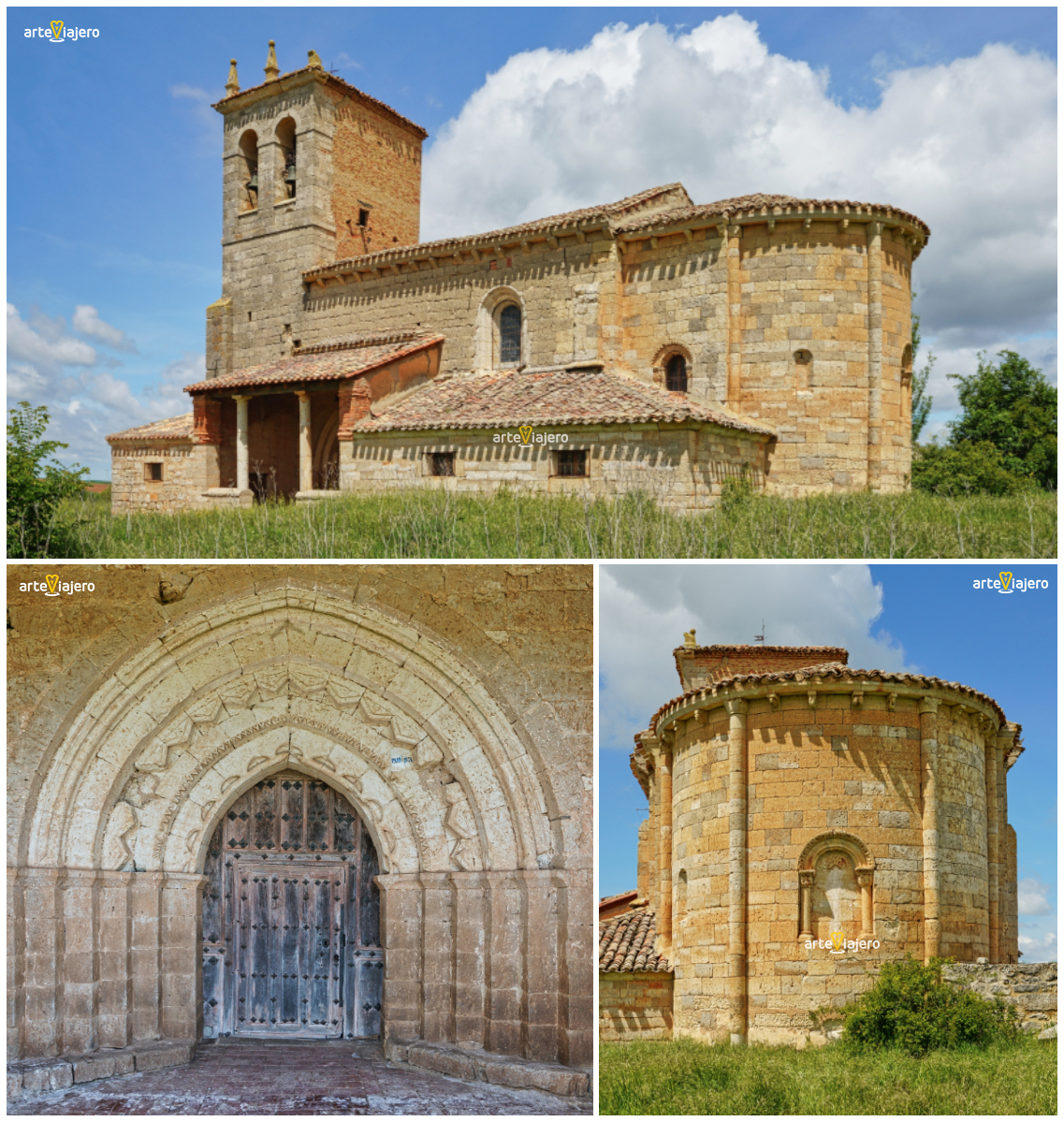 Arenillas de Villadiego (Burgos) es una pueblo de tan solo 14 habitantes que conserva una interesante muestra de arquitectura románica. Se trata de la iglesia de San Martín (S. XII-XIII), en ella destaca su armonioso ábside ⬇️⬇️⬇️
arteviajero.com/articulos/aren…
#FelizSabado #BuenosDias