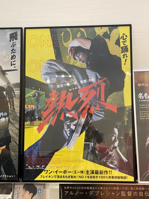 「熱烈」を見てきました。ブレイキンダンサーを目指す青年の情熱と試練を描いた一本。「無名」で初めて知ったワン・イーボーの他の作品も見てみたいな、という動機からの鑑賞でしたが、とても熱くて良い作品でした。善性の強い主人公を、彼に関わった人たちが手に汗握り見守る決勝戦が熱くて泣けます。 