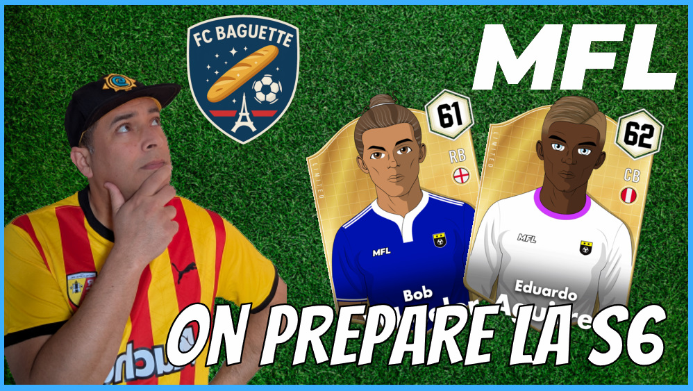 SamyGeekTest's tweet image. Nouvelle vidéo #MFL avec au sommaire :
- les derniers résultats du FC Baguette 🥖
- les premiers rewards 🤑
- les recrutements et préparation pour la S6 ⚽️

youtu.be/oMZ0jTHrs9s?si…