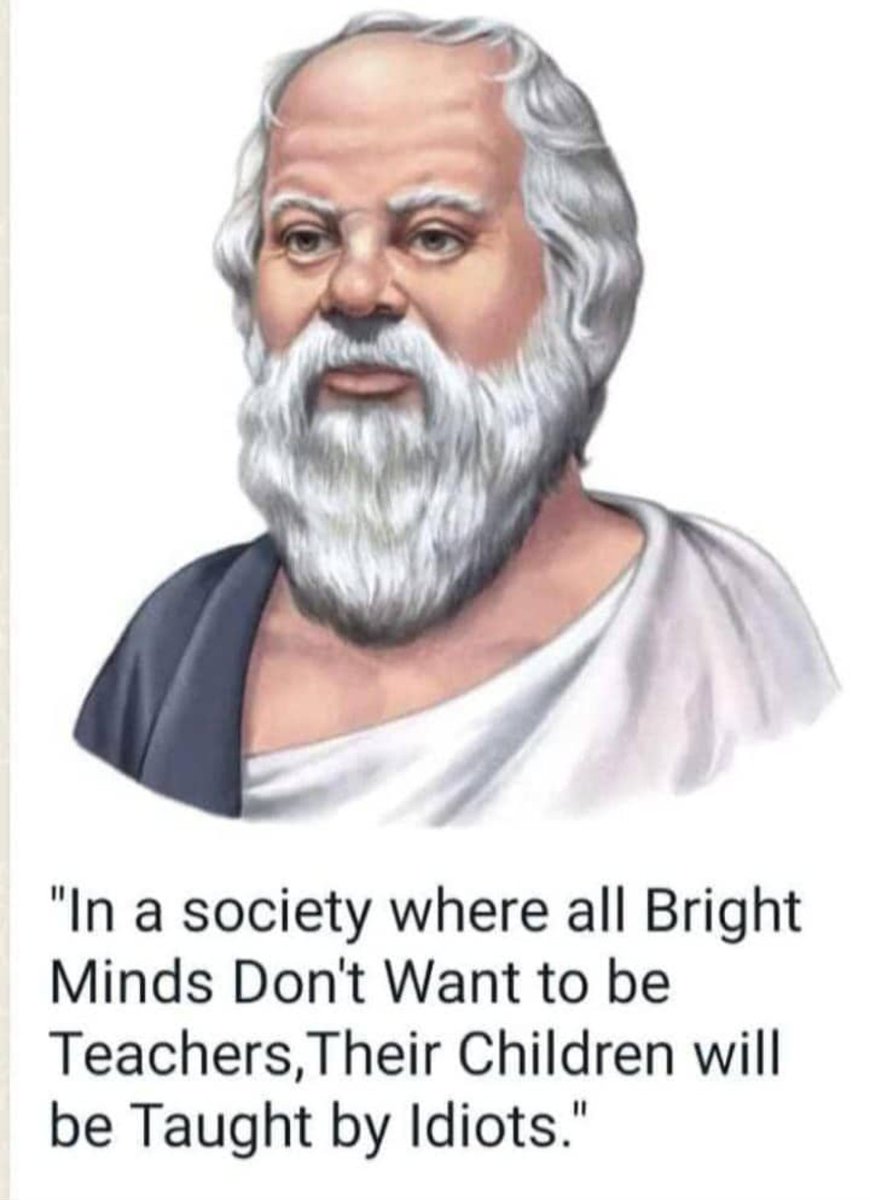 What is happening in our educational sector started with government impoverishment of those in the teaching profession.