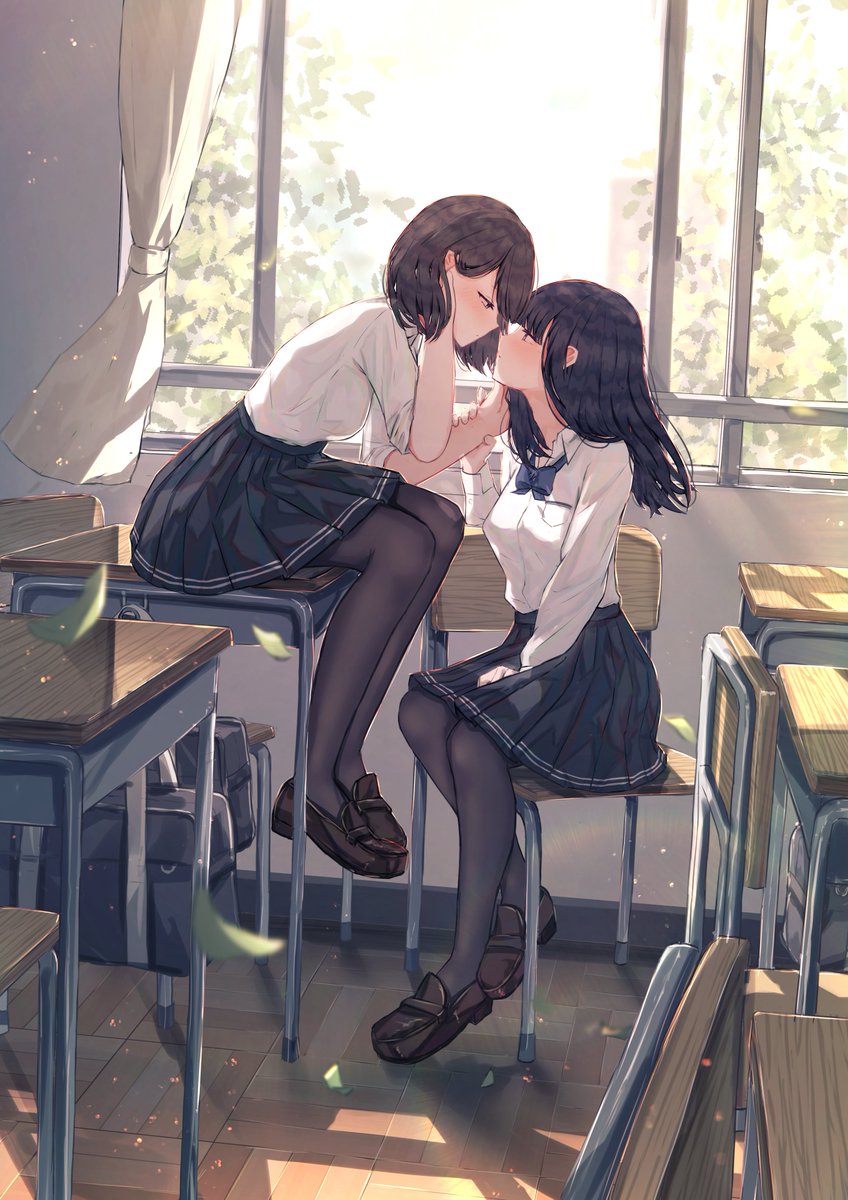 あんたもこういうの興味あるんだ... #創作百合