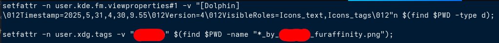 Pink_Proto's tweet image. Attr on Linux won&apos;t let you batch apply tags if you don&apos;t use these obnoxiously specific commands.

Meanwhile you can mistype a cp command to a directory that doesn&apos;t exist and it still goes through.

Logic.

#Softwaregore #Linux