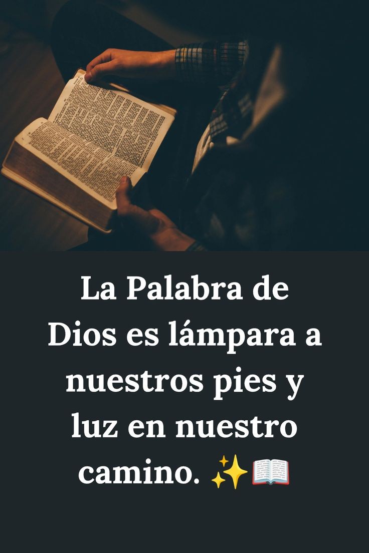 Las enseñanzas que están plasmadas en la biblia, transforman el corazón del hombre generando cambios profundos y radicales en su manera de vivir.
