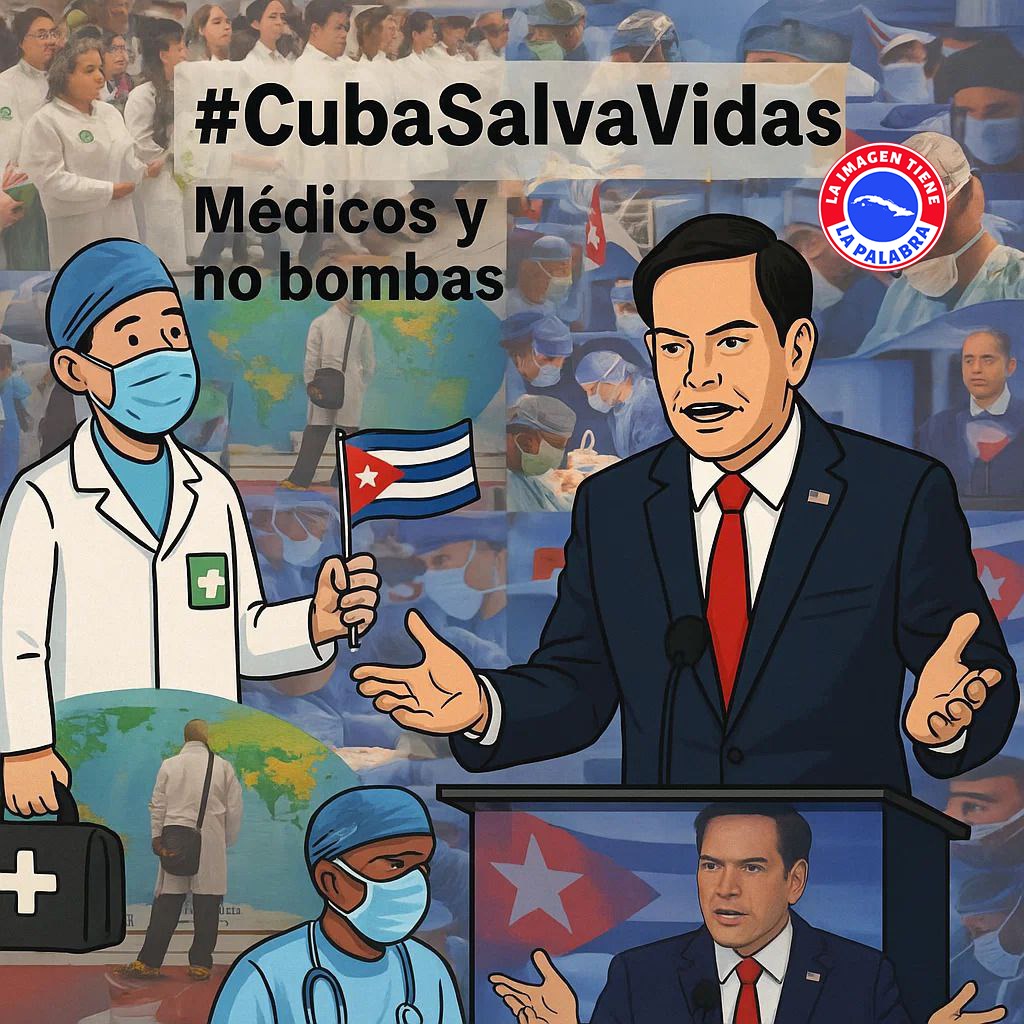 Los medicos cubanos son luz y esperanza #CubaPorLaVida