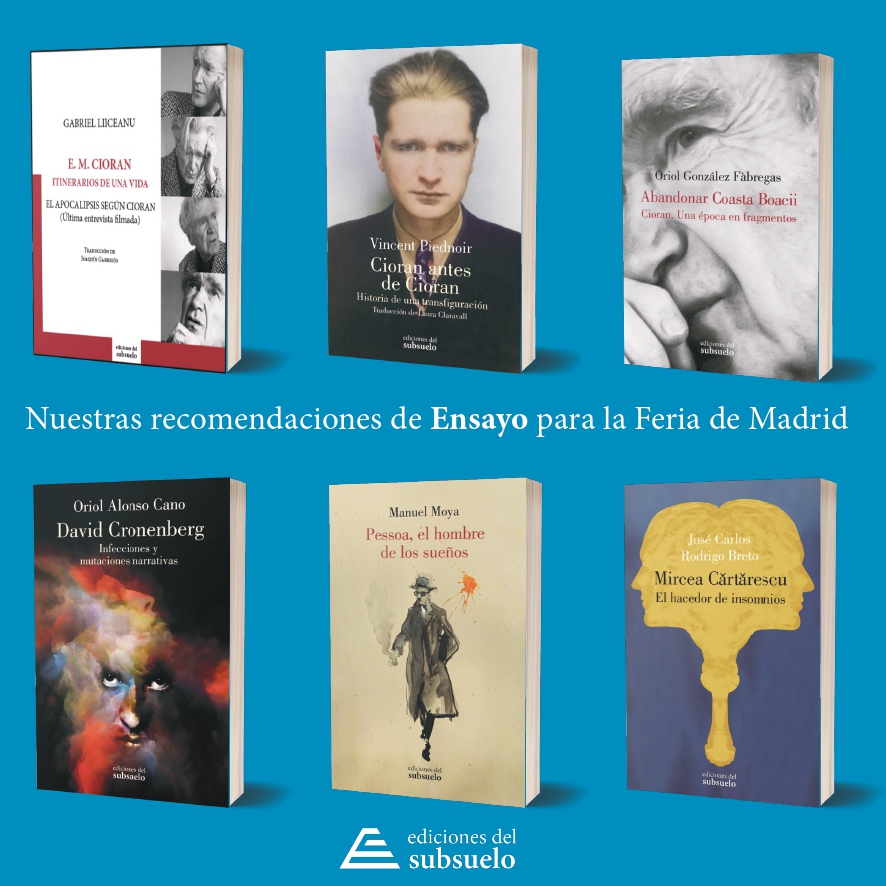 Nuestras recomendaciones de Ensayo para la Feria del Libro de Madrid.