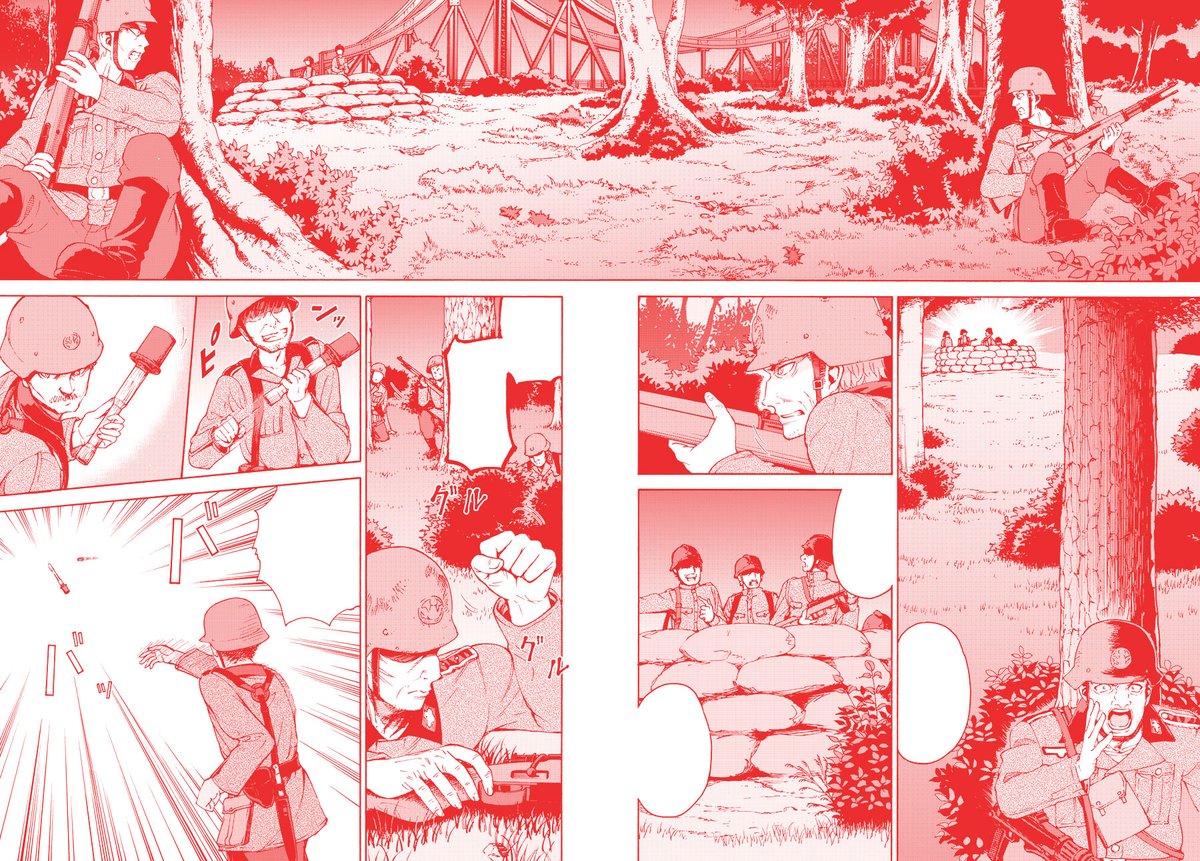以前やってた連載作品『パワパス』の見開き公開~^^;
いい出来なのが結構あります☆
#仕事中に過去絵をさらしてく