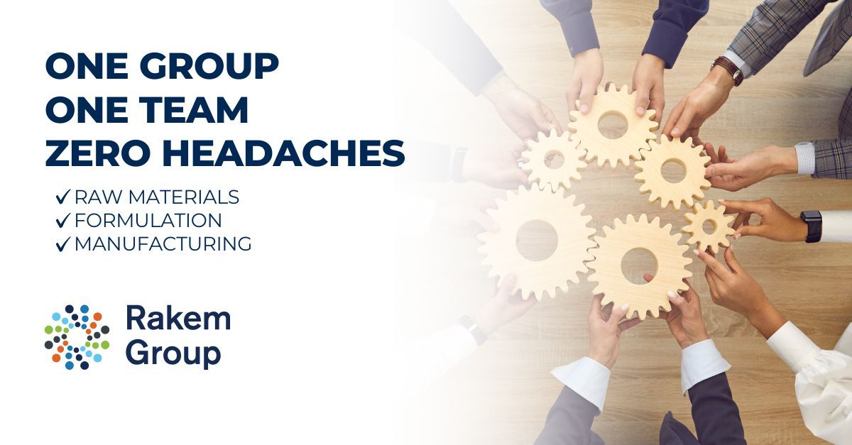 The Rakem Group (@rakemgroup) on Twitter photo #RakemGroup is three specialists working as one team, giving you:
✔ #Raw materials (Rakem)
✔ #Formulation support (Cemkem)
✔ #Manufacturing (Maker)
All coordinated, all streamlined, all focused on your goals.
📩 info@rakem.co.uk
🔗 rakemgroup.co.uk #RakemGroup is three specialists working as one team, giving you:
✔ #Raw materials (Rakem)
✔ #Formulation support (Cemkem)
✔ #Manufacturing (Maker)
All coordinated, all streamlined, all focused on your goals.
📩 info@rakem.co.uk
🔗 rakemgroup.co.uk