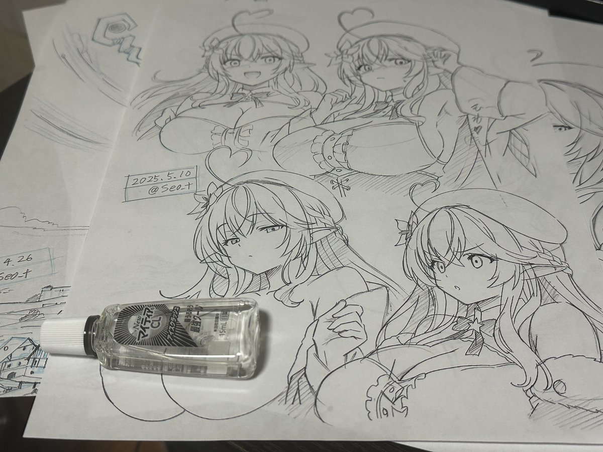たくさん描いた気がする💪😗💪
#今月描いた絵を晒そう 