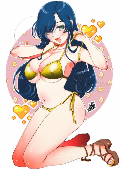 蜂谷てまり殿の金ビキニがかけました!!!!!!!アクスタほしい!!!!!!! 