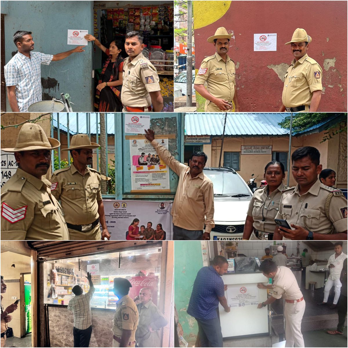 ವಿಶ್ವ ತಂಬಾಕು ರಹಿತ ದಿನದ ಅಂಗವಾಗಿ ಇಂದು ಚಾಮರಾಜಪೇಟೆ ಪೊಲೀಸ್ ಠಾಣಾ ಸರಹದ್ದಿನಲ್ಲಿರುವ ಬೇಕರಿ, ಕಾಂಡಿಮೆಂಟ್ಸ್, ಬಾರ್ ಅಂಡ್ ರೆಸ್ಟೋರೆಂಟ್ ಮತ್ತು ಶಾಲಾ ಕಾಲೇಜುಗಳಲ್ಲಿ ಹಾಗೂ ಸಾರ್ವಜನಿಕರಲ್ಲಿ ತಂಬಾಕು ಸೇವನೆಯಿಂದಾಗುವ ದುಷ್ಪರಿಣಾಮಗಳ ಬಗ್ಗೆ ಕರಪತ್ರಗಳನ್ನು ಹಂಚುವ ಮೂಲಕ ಜಾಗೃತಿ ಮೂಡಿಸಲಾಯಿತು.
#WorldNoTobaccoDay