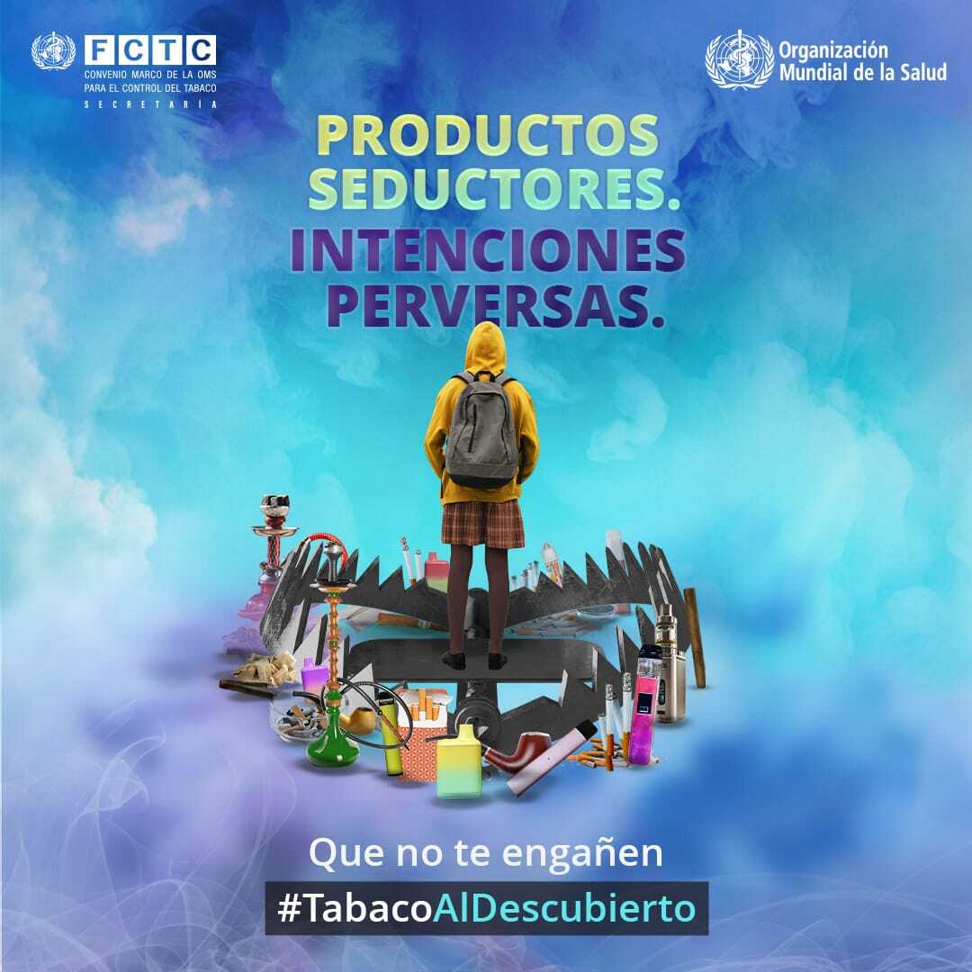 🚭 Este 31 de mayo #València se suma a la campaña de la #OMS por el #DíaMundialsinTabaco

Con el lema "Desenmascaremos su atractivo", busca visibilizar las estrategias de la industria de la nicotina para que sus productos nocivos resulten seductores

🔗 tinyurl.com/efezes8s