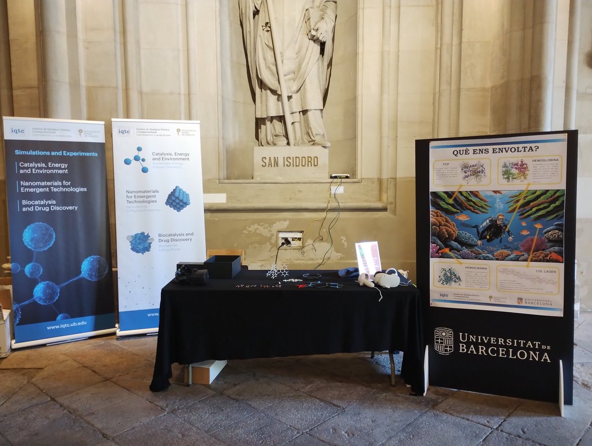 Jordi Cirera (@j_cirera) on Twitter photo Today <a href="/IQTCUB/">IQTCUB</a> <a href="/QuimicaUB/">Facultat de Química UB</a> will be at #festaciencia <a href="/UniBarcelona/">Universitat de Barcelona</a> ! Come visit us to learn more about how to explore chemistry with computational tools! Today <a href="/IQTCUB/">IQTCUB</a> <a href="/QuimicaUB/">Facultat de Química UB</a> will be at #festaciencia <a href="/UniBarcelona/">Universitat de Barcelona</a> ! Come visit us to learn more about how to explore chemistry with computational tools!