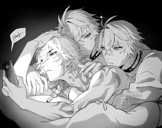 ひっついて喧嘩するな
🌙+☀️×🍷
ファイモス/phaidei 
