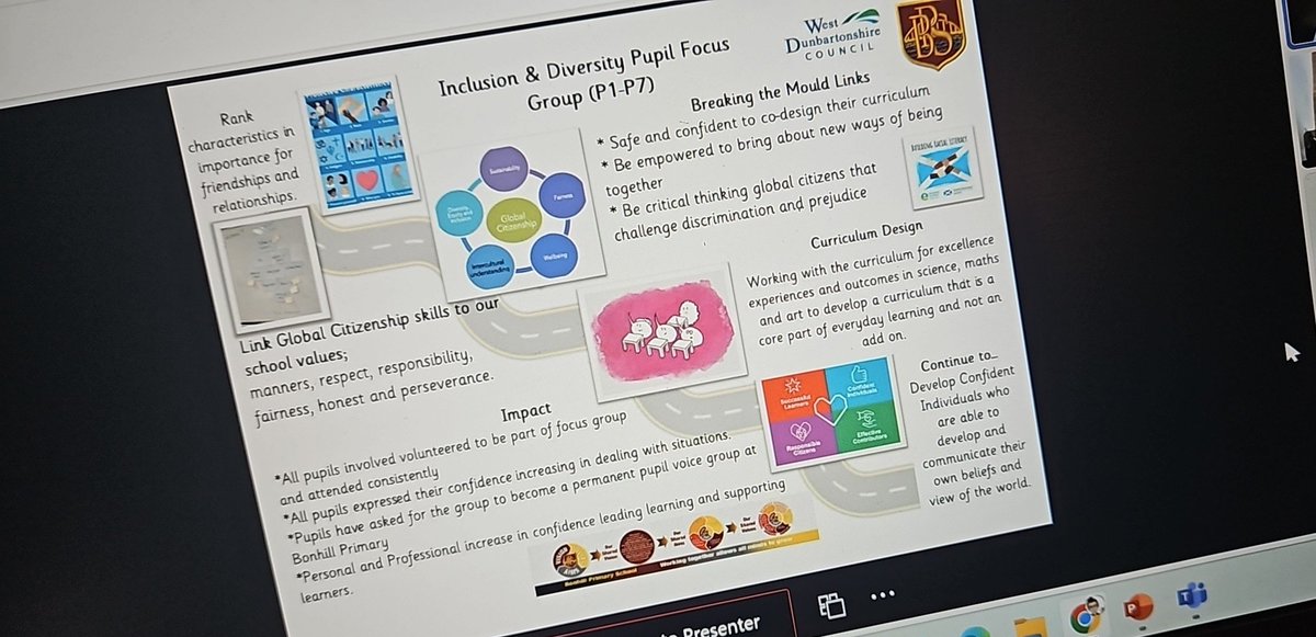 BonhillPS (@bonhill_ps) on Twitter photo Mrs R is delighted to be joining primary & secondary colleagues from across Scotland for the #learningforabetterfuture showcase today! So proud of our pupils for the hard work & commitment working with Mrs R.
#workingtogetherallowsallmindstogrow
<a href="/wosdec/">WOSDEC</a> <a href="/ScotdecLearning/">Scotdec</a> <a href="/HOWDEC/">Highland One World Global Learning Centre</a> Mrs R is delighted to be joining primary & secondary colleagues from across Scotland for the #learningforabetterfuture showcase today! So proud of our pupils for the hard work & commitment working with Mrs R.
#workingtogetherallowsallmindstogrow
<a href="/wosdec/">WOSDEC</a> <a href="/ScotdecLearning/">Scotdec</a> <a href="/HOWDEC/">Highland One World Global Learning Centre</a>