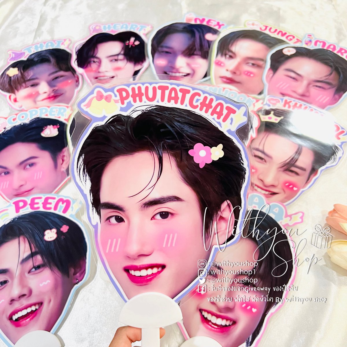 WithyouShop's tweet image. #รับทำพัด #พัดใส #พัดหัวโต ตย.ลูกค้าสั่งทำ
🛒ราคาโปรฯ
💕จัมโบ้ 👉🏻ราคา 45฿
💕มินิ 👉🏻ราคา 25฿
👉🏻เป็นโฟโต้เคลือบ
👉🏻มีด้านเดียว
👉🏻ด้ามสีขาว
#ของปัจฉิม #ของขวัญ #ของขวัญรับปริญญา #ของขวัญวันปัจฉิม #พัดใส #พัดหัวโต #พัดกลม #รับทำของแจก #รับทำgiveaway #Giveaway #BUSbecauseofyouishine