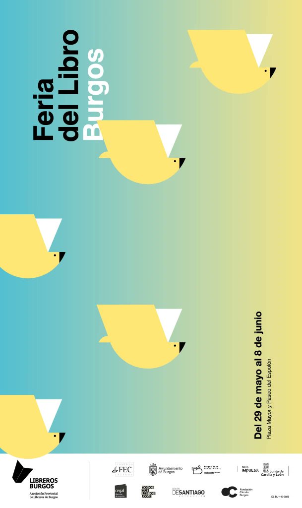 Burgus_Ignotus's tweet photo. Os esperamos,  junto a cientos de autores más, en la #Feriadellibro2025 de #Burgos. Desde el 29 de mayo al 8 de junio.
 
¡¡¡No te la puedes perder!!! 💙💛 https://t.co/GWJHZotjdH