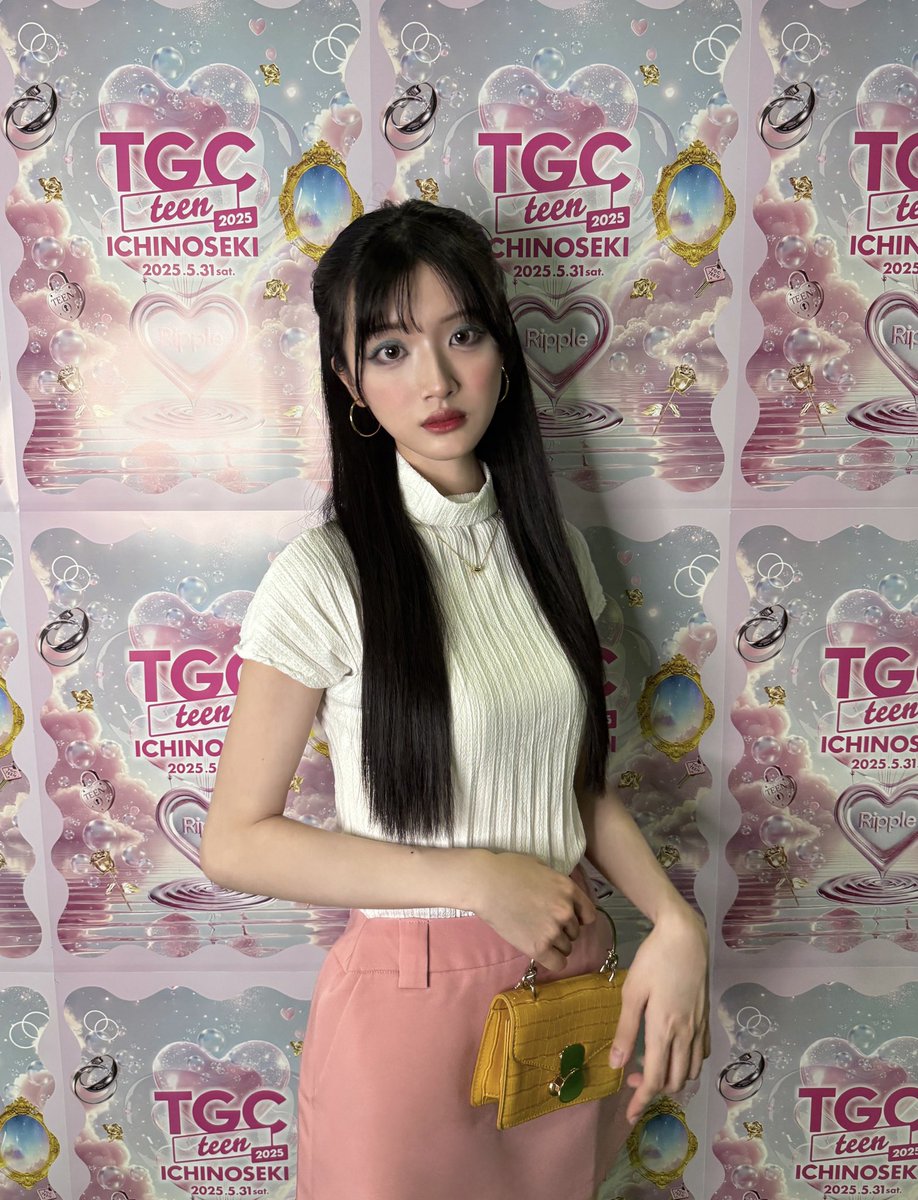 #TGCteen ありがとうございました！🩷

人生初TGCでした！😻
とても素敵なステージを歩かせて頂けて光栄です✨

現地・配信応援も嬉しかったです💓
#TGC #TGCteenICHINOSEKI #JJモデル