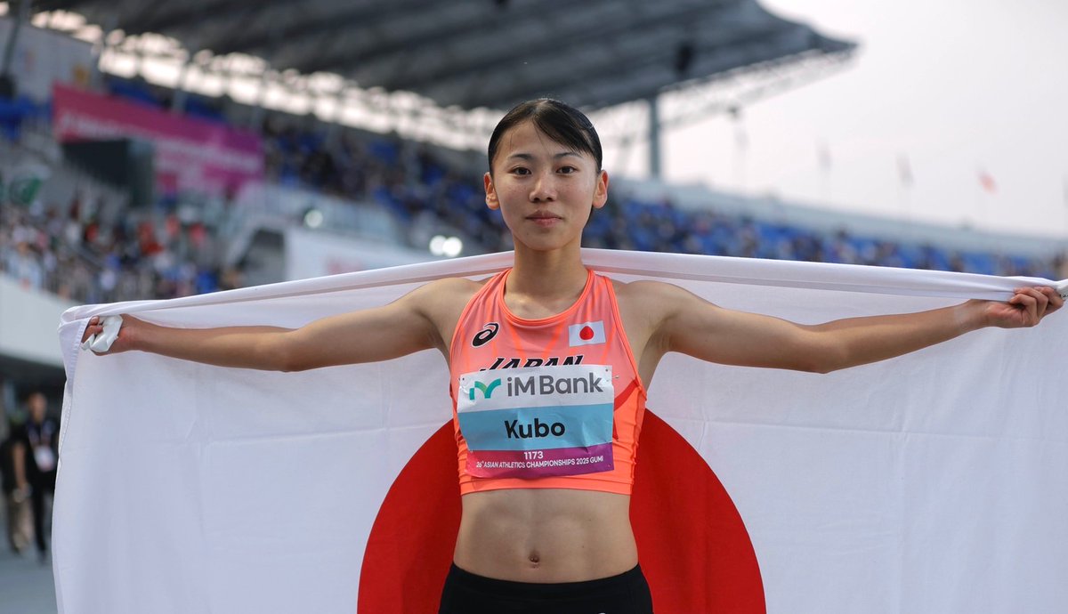 🇯🇵━━━━━━━━━━━🇯🇵 【#アジア選手権】DAY5 女子800m決勝