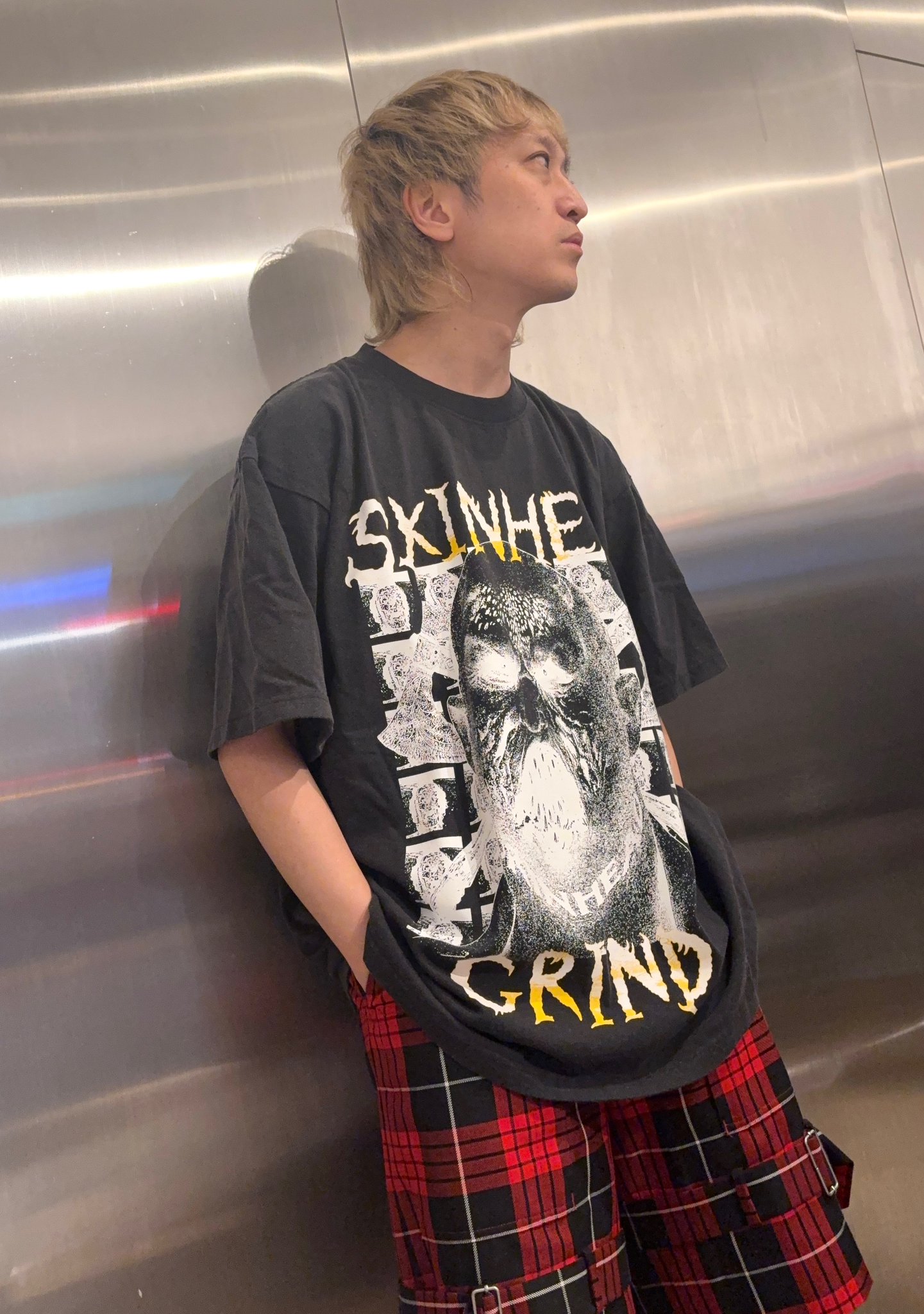 KIDILL SKINHEAD GRIND Tシャツ KIDILL SKINHEAL GRIND Tシャツ ブラック SKINHEAD T-SHIRT