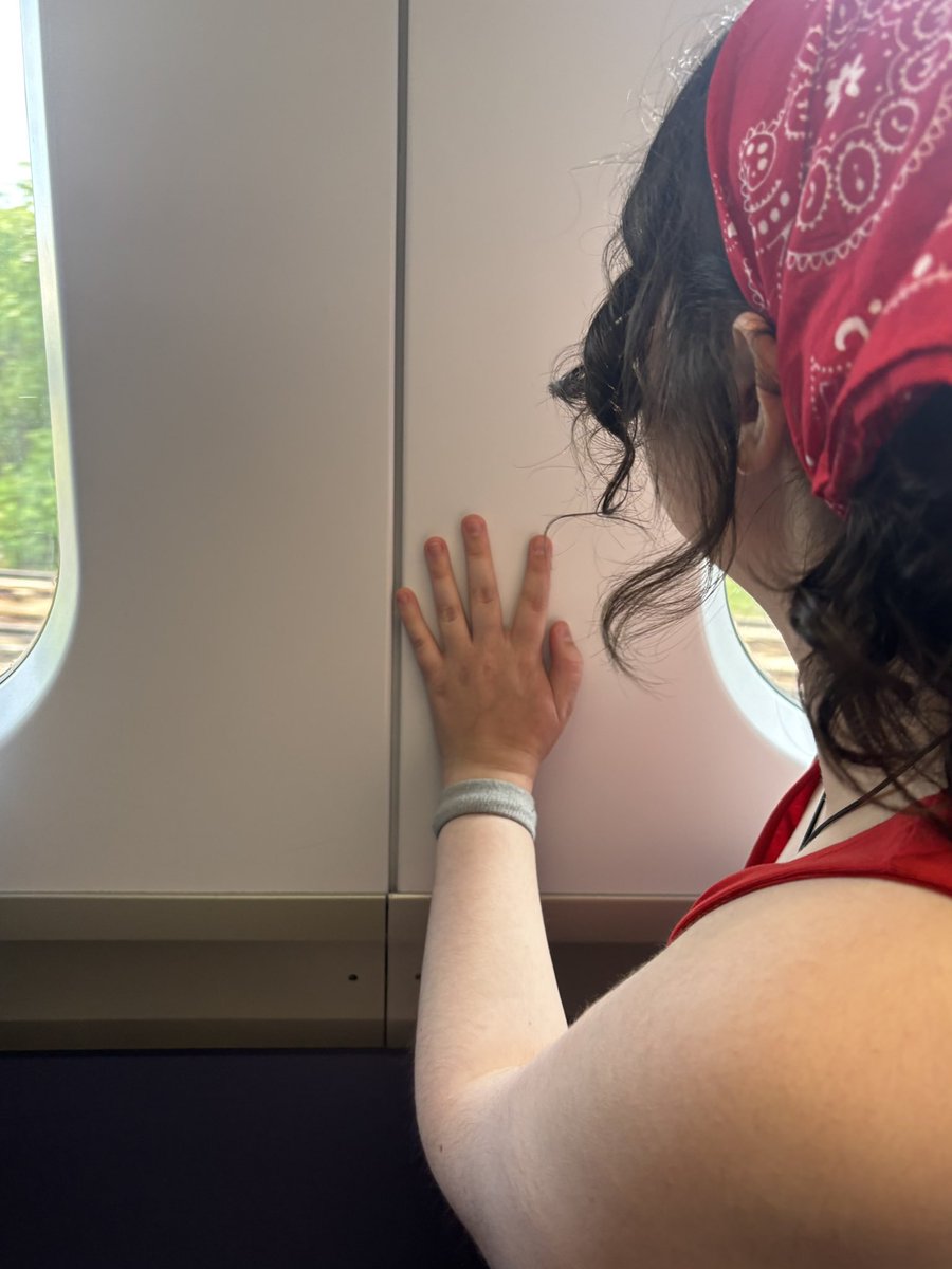 the view from the train is so beautiful ❤️