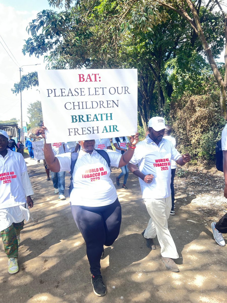 🇰🇪 Kenya can’t afford tobacco.
💸 Over $750 million is lost annually to treat tobacco-related diseases.
Let’s channel that into education, youth, and healthcare instead of treating preventable illness.

#WNTD2025KE 
#YouthInPower #TobaccoFreeAfrica