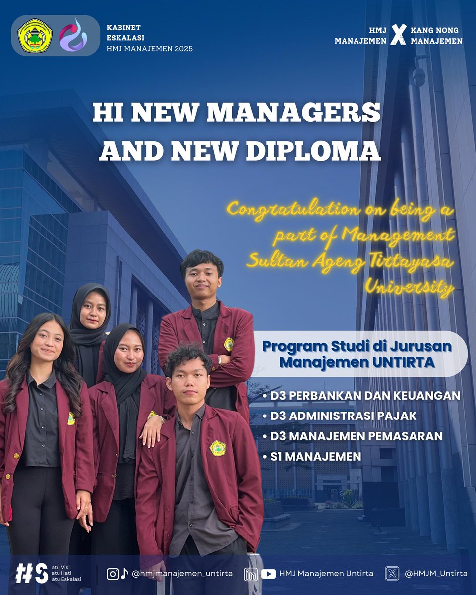 HMJ Manajemen Untirta tweet media