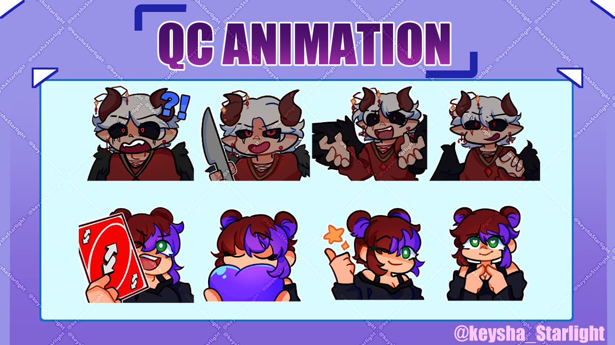 KeyshaStargamer's tweet photo. this was an Old Commision i did For @QCAnimations 
(it was private before)
#commisionsopen #artistsontwitter https://t.co/y93BZ5PrXW