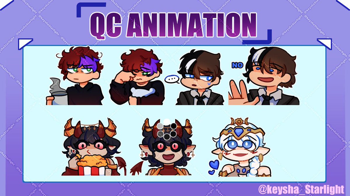 KeyshaStargamer's tweet photo. this was an Old Commision i did For @QCAnimations 
(it was private before)
#commisionsopen #artistsontwitter https://t.co/y93BZ5PrXW