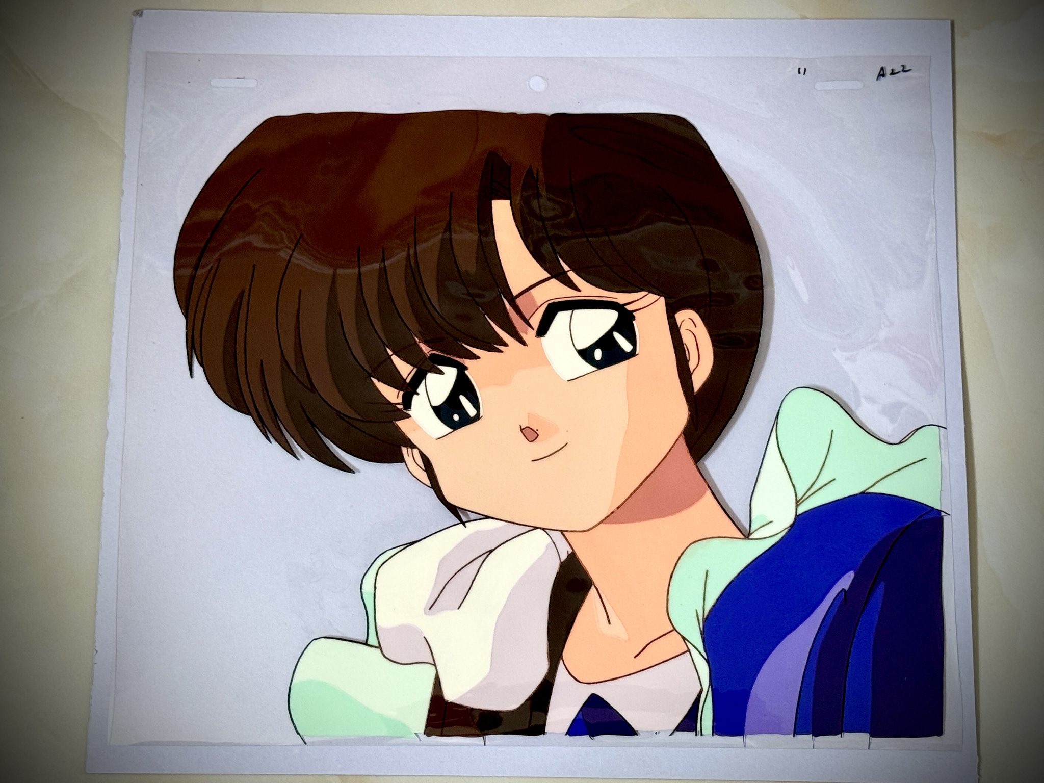 らんま1/2 天道あかね　セル画　日髙のり子　直筆サイン入り らんま1/2 天道あかね セル画 声優 日髙のり子 直筆サイン入り 【公式