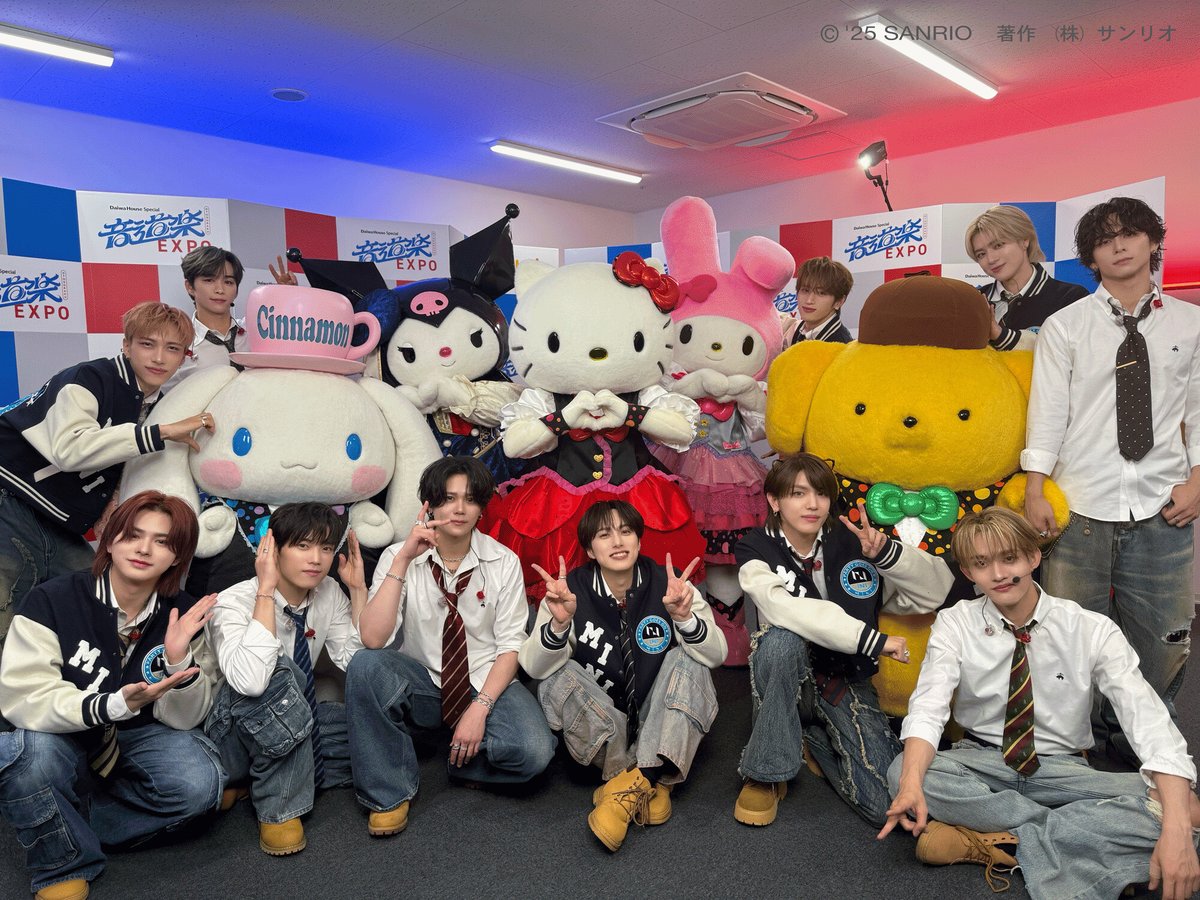 あとでみんなも見れるみたい〜♪
<a href="/official__INI/">INI</a>

#音道楽EXPO