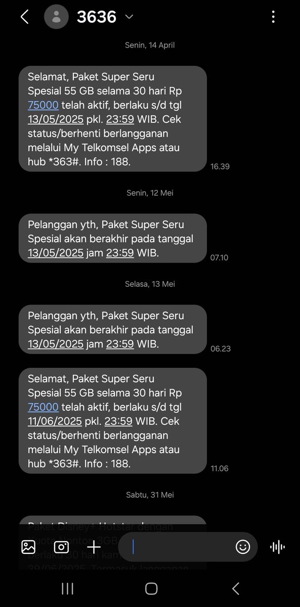 Bamds9's tweet image. kenapa @Telkomsel tidak memperhatikan pelanggan lama. memancing pelanggan baru dengan SIMPAT harga paket pelanggan lama makin mahal  @SIMPATI . buat customer baru kalau niat kalian untuk nomer utama mending cari provider lain. jangan terjebak harga di awal #SIMPATI #telkomsel