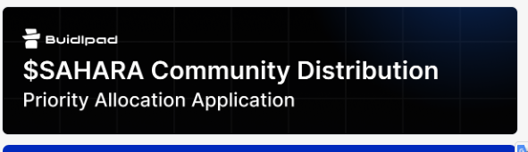 $SAHARA Community Distribution - Priority Allocation Application !

Dành cho ae nào muốn kiếm slot mua ưu tiên , có viết về Sahara trên X thì có thể nộp đơn đăng ký kiếm slot mua ưu tiên đến $2000

 ⚡️Sau đây là HD ae đăng ký form : docs.google.com/forms/d/e/1FAI…

 B1: Truy cập