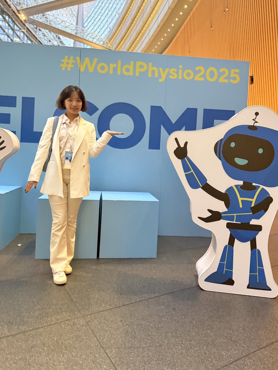 Erin Wang (@pt_erinwang) on Twitter photo Truly grateful for the opportunity to present at my first congress <a href="/WorldPhysio1951/">World Physiotherapy</a> as a junior one. It was eye-opening to see the incredible work being done by physiotherapists globally, and I learned a great deal in a short time. Already looking forward to the next one! Truly grateful for the opportunity to present at my first congress <a href="/WorldPhysio1951/">World Physiotherapy</a> as a junior one. It was eye-opening to see the incredible work being done by physiotherapists globally, and I learned a great deal in a short time. Already looking forward to the next one!