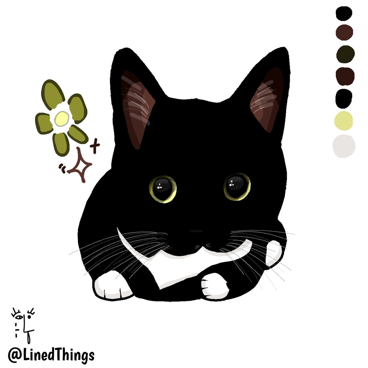 born to draw black cats, forced to do internships without stipend 🍀🖤