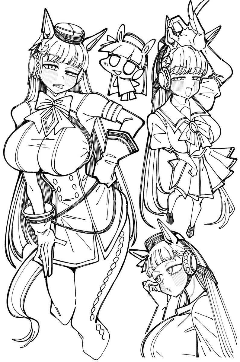 #今月描いた絵を晒そう 