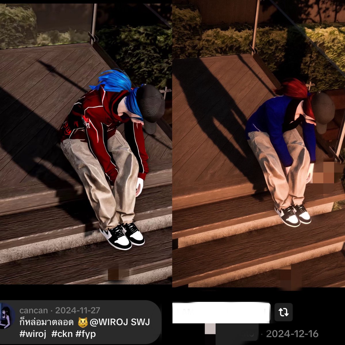 คืองี้ๆเล่าให้ฟังนะ แค่อยากบอกว่าการที่เราจะทำอะไรสักอย่างถ้าคิดว่าจะทำตามควรให้เกียรติเจ้าของรูปที่ก่อนจะแคปไปสั่งร้าน ไม่ใช่ทำแล้ว ลงแล้วค่อยนึกได้ รูปนี้ก็บรีฟอ้างอิงตามตัวละคร มีดัดแปลงตามความชอบตอนบรีฟ~ ท่าอาจจะเหมือนได้แหละ มันเเป็นท่าทั่วไปอะเนาะ

 แต่………