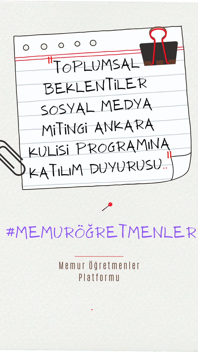 <a href="/OMPlatformu/">MEMUR ÖĞRETMENLER PLATFORMU</a> <a href="/ankarakulisi06/">ANKARA KULİSİ</a> <a href="/asemavi47/">Abdurrahim SEMAVİ</a> <a href="/RTErdogan/">Recep Tayyip Erdoğan</a> <a href="/Yusuf__Tekin/">Yusuf Tekin</a> <a href="/tcmeb/">Millî Eğitim Bakanlığı</a> <a href="/CBegitimogretim/">TCCB EĞİTİM VE ÖĞRETİM POLİTİKALARI KURULU</a> <a href="/ekremhelvacifb/">EKREM HELVACIOĞLU</a> <a href="/MemurOgrtmnEcir/">MemurÖğretmenEcirSert</a>
