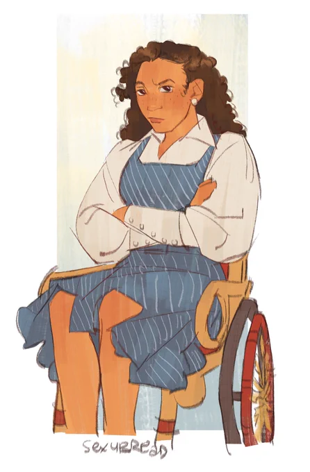 ill draw her smiling next, pinkie promise :3c