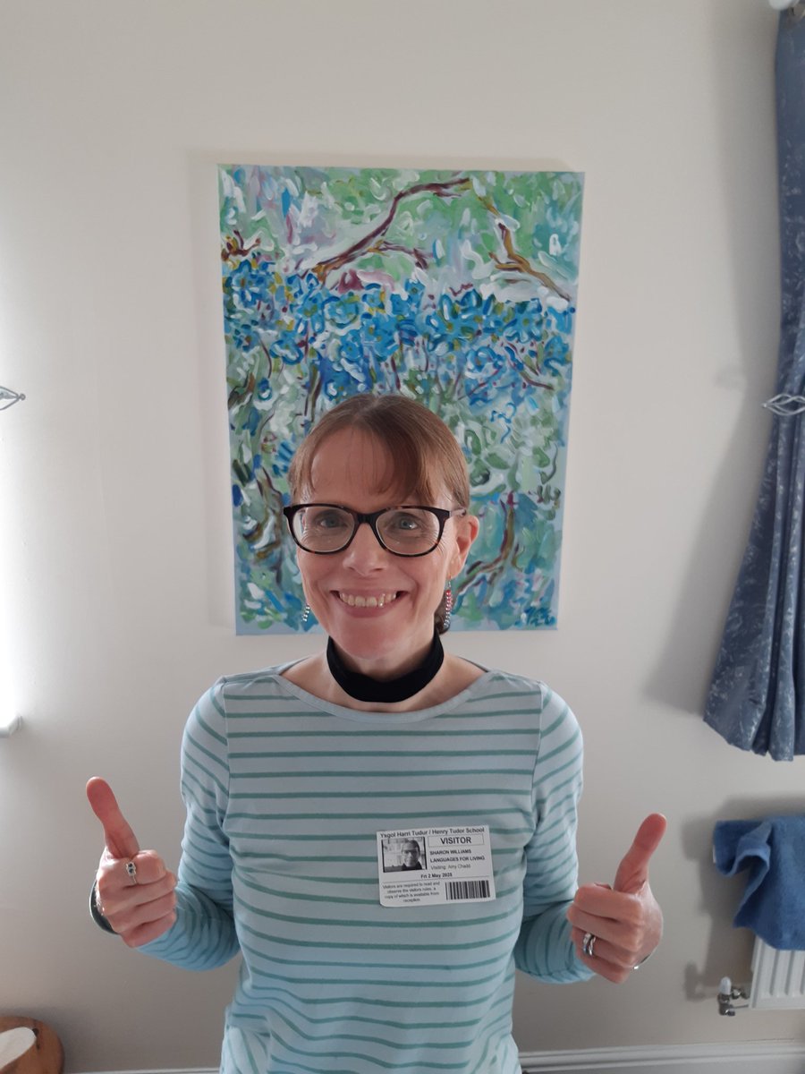 Languages Cat's Mum was paid a huge compliment by a lovely student she has taught German to for the last 5 years: "I wish I had a Sharon for all my subjects!"