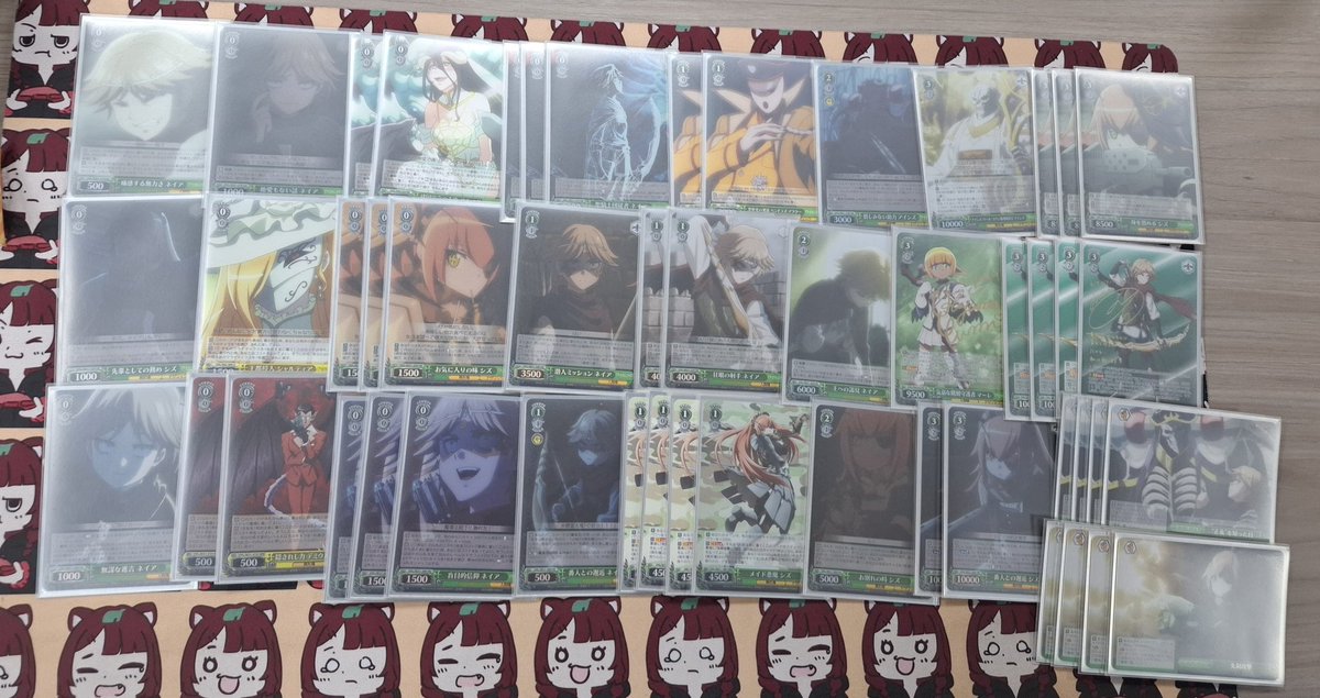 喬立卡牌-官方一般大會
參賽:16人
使用套牌:Overlord八磚

第一場學園偶大八城o
第二場學園偶大八城o
第三場賽馬娘雙爆紅門o
第四場妖幻八城o

#WS
#Overlord