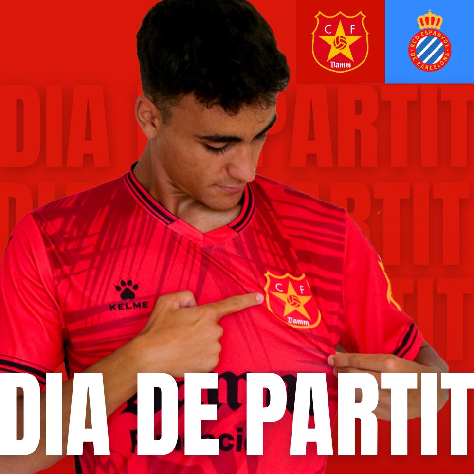 ❤️ 𝐃𝐈𝐀 𝐃𝐄 𝐏𝐀𝐑𝐓𝐈𝐓, Juvenil A masculí!

🆚 <a href="/RCDE_La21/">RCD Espanyol Futbol Base - Dani Jarque | La21</a> 
🕡 18 h
🏆 Semifinals | Copa Catalunya
📍 Ciutat Esportiva Damm