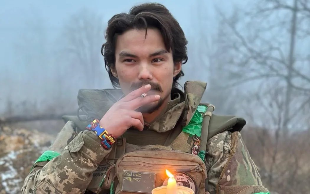 Shan-Le Kearns, a 26-year-old volunteer from New Zealand, died defending Ukraine.

His death was confirmed by family. They said Shan-Le wasn't on the front line but had been trained in combat when he arrived there so he could help rescue those who were injured on the battlefield.