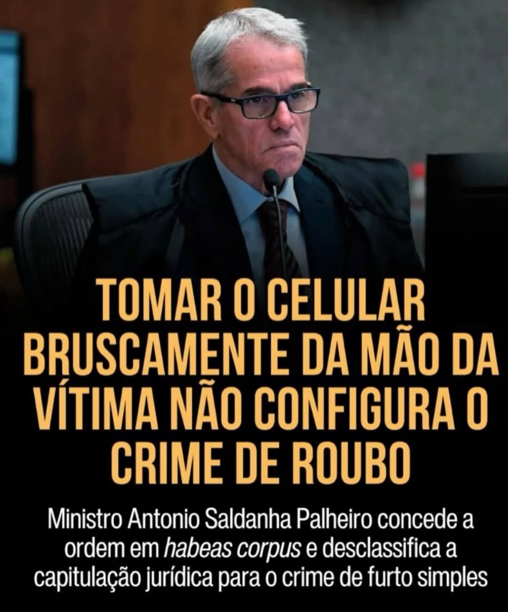 O QUE FAZER QUANDO UM PAÍS SE DEFORMA NA BASE?
Arrancar um celular da sua mãe não é roubo. Então é o que?
"Um país que agoniza sempre legisla como um louco".